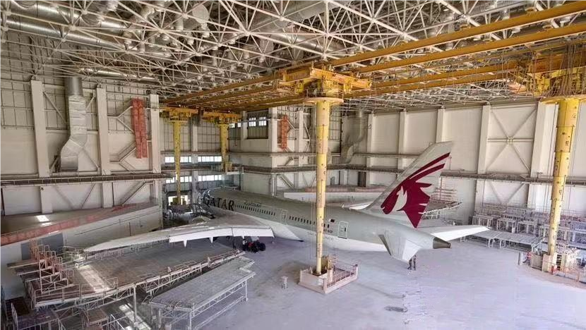 海南自贸港一站式飞机维修产业基地签下近亿元进境飞机喷漆订单