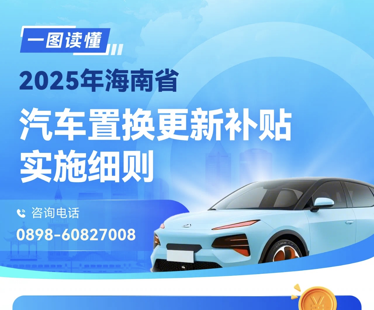 2025年海南省汽车置换更新补贴操作指南及政策解读